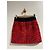 FALDA FAUSTO PUGLISI T.International M Algodón Roja - vista 3