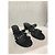 Hermès Sandali HERMES T.EU 38 Pelle Nero - vista 5