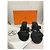 Hermès Sandali HERMES T.EU 38 Pelle Nero - vista 9