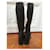 PRADA Boots T.EU 37 Leather Noir - vue 3