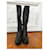 PRADA Boots T.EU 37 Leather Noir - vue 4
