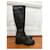 PRADA Boots T.EU 37 Leather Noir - vue 6