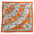 Hermès HERMES Scarves T.  Silk Orange  ref.2014028