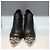 LOUIS VUITTON Botas de tobillo T.EU 35 Cuero Negro - vista 4