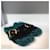 PRADA Mules e zoccoli T.EU 36 Pelliccia Blu
