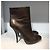 Botines LANVIN T.EU 37.5 Cuero Castaño