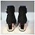 Stivaletti LANVIN T.EU 37.5 Camoscio Nero - vista 4