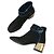Stivaletti LANVIN T.EU 37.5 Camoscio Nero - vista 7