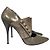 BALMAIN Absätze T.EU 40 Leder Grau - Ansicht 11