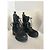 Botines LOUIS VUITTON T.EU 36.5 Cuero Negro - vista 3