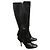 Botas LOUIS VUITTON T.EU 36.5 Cuero Negro - vista 7