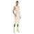 FENDI Dresses T.International XS Silk Pink  ref.2014144
