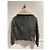ACNE STUDIOS Jacke T.FR 38 Leder Schwarz - Ansicht 3