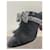 Sandali CHANEL T.EU 38.5 Tessuto Nero  - vista 4