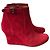 Botines LANVIN T.EU 36 Ante Roja - vista 7
