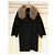 SAM RONE Abrigos T.International S Cashmere Negro - vista 5