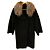SAM RONE Abrigos T.International S Cashmere Negro - vista 6