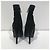 Botines VERSACE T.EU 36 Ante Negro - vista 4