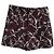 MARNI Shorts T.International S Algodón Burdeos - vista 7