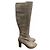 Chloé Botas CHLOE T.EU 36 Cuero Gris - vista 8