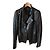 BALENCIAGA Jacken T.FR 40 Leder Schwarz