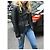 BALENCIAGA Jacken T.FR 40 Leder Schwarz - Ansicht 2