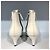 ISABEL MARANT Botines T.EU 38 Cuero Blanco - vista 2