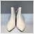 ISABEL MARANT Botines T.EU 38 Cuero Blanco - vista 3