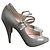 MIU MIU Absätze T.EU 36.5 Lackleder Grau