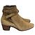 SAINT LAURENT Stivaletti T.EU 36.5 Camoscio Cammello - vista 9