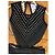 HERVE LEGER Kleid T.International M Viskose Schwarz - Ansicht 3