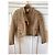 Chaquetas CARVEN T.International S Algodón Beige
