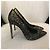 SAINT LAURENT Tacchi T.EU 39 Tessuto Nero