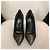 SAINT LAURENT Tacchi T.EU 39 Tessuto Nero - vista 2
