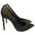 SAINT LAURENT Tacchi T.EU 39 Tessuto Nero - vista 6