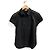 CARVEN Tops T.International M Algodón Negro