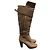 Chloé Botas CHLOE T.EU 36 Cuero Beige - vista 9