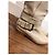 Chloé Botas CHLOE T.EU 36 Cuero Beige - vista 2
