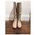 Chloé Botas CHLOE T.EU 36 Cuero Beige - vista 4