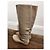 Chloé Botas CHLOE T.EU 36 Cuero Beige - vista 5