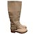 Chloé Botas CHLOE T.EU 36 Cuero Beige - vista 9