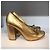 Chloé CHLOE Tacchi T.EU 37.5 Pelli esotiche D'oro