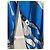 EMILIO PUCCI Kleider T.International L Viskose Blau - Ansicht 7