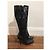 Botas LOUIS VUITTON T.EU 37.5 Cuero Negro - vista 6