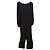 Monos EMILIO PUCCI T.FR 36 Seda Negro - vista 7