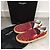 Sneaker SAINT LAURENT T.EU 36 Stoff Rot - Ansicht 4