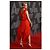 GIVENCHY Kleider T.International S Seide Rot - Ansicht 8