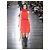 GIVENCHY Kleider T.International S Seide Rot - Ansicht 9