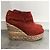 Stivaletti SERGIO ROSSI T.EU 37.5 Camoscio Rosso - vista 2