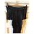 Pantalones BALMAIN T.FR 36 Sintético Negro - vista 2